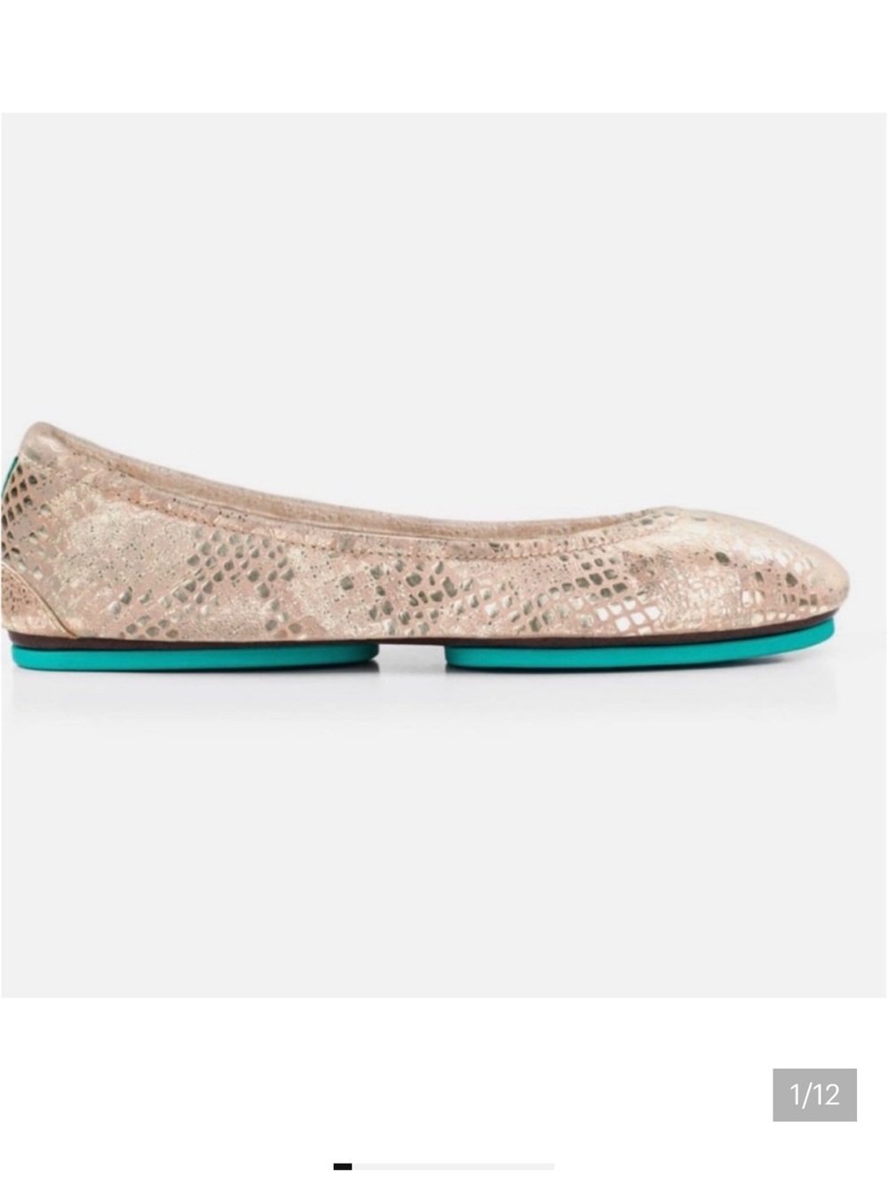 Tieks Romantic Blush Flats